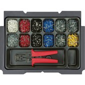 BTI Box 1 + Aderendhülse isoliert mit Zange